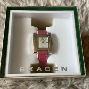 NEW Skagen Watch Leather Strap